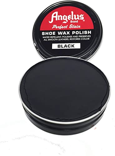 ANGELUS BLACK SHOE WAX POLISH