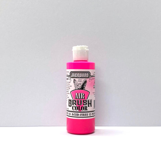 Jacquard Airbrush : Fluorescent Hot pink 4 oz.