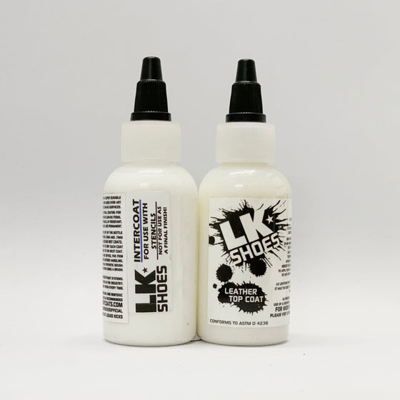 LK Intercoat Clear Layer Builder for Leather Paint 2oz.